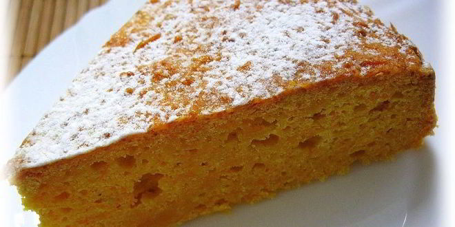 Рецепт Итальянского творожного кекса на кукурузной муке