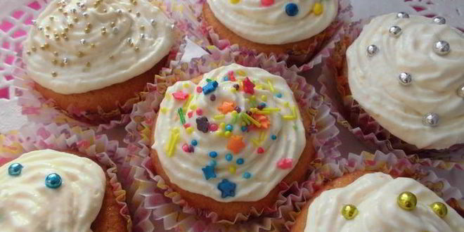 Рецепт капкейков апельсинового рая