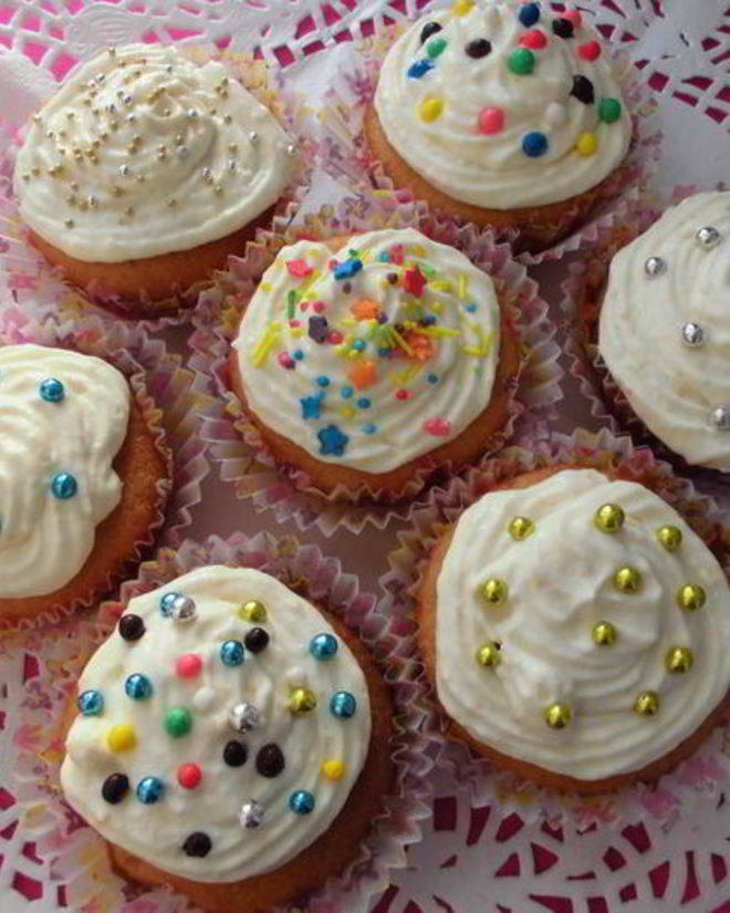 Рецепт капкейков апельсинового рая