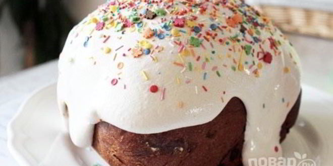 Рецепт кекса кулич в хлебопечке