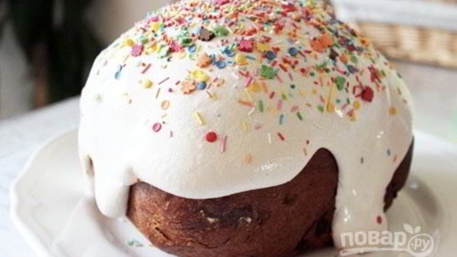 Рецепт Кекса кулич в хлебопечке