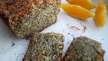 Рецепт Кекса Макового апельсин на манной крупе