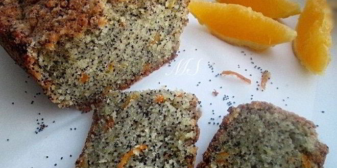 Рецепт Кекса Макового апельсин на манной крупе