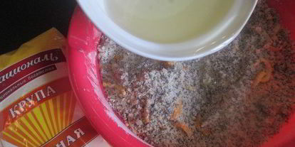 Шаг 6: кекса макового апельсина ны манного крупе