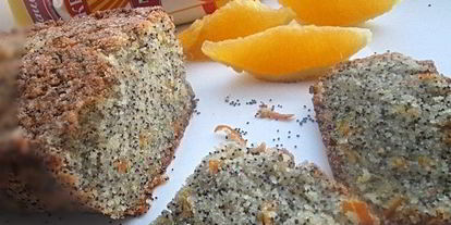 Шаг 9: кекса макового апельсина ны манного крупе