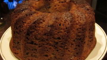 Рецепт Кекса на кефире с вареньем