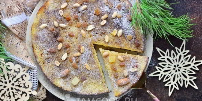 Рецепт кекса на сковороде без духовки