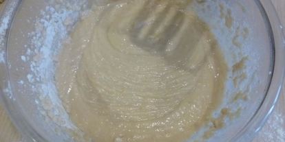 Шаг 2: кекса на яблочном пюре с орехами