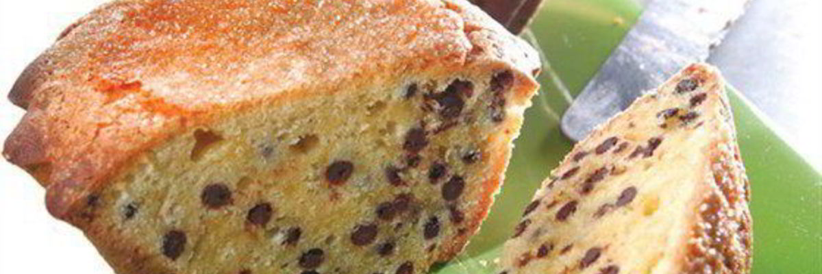 Рецепт Кекса с оливковым маслом и тертым шоколадом