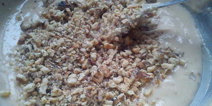 Шаг 3: кекса с орехами