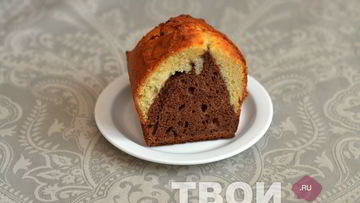 Рецепт Кекса с шоколадно-ореховой пастой