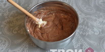 Шаг 6: кекса с шоколадно-ореховой пастой