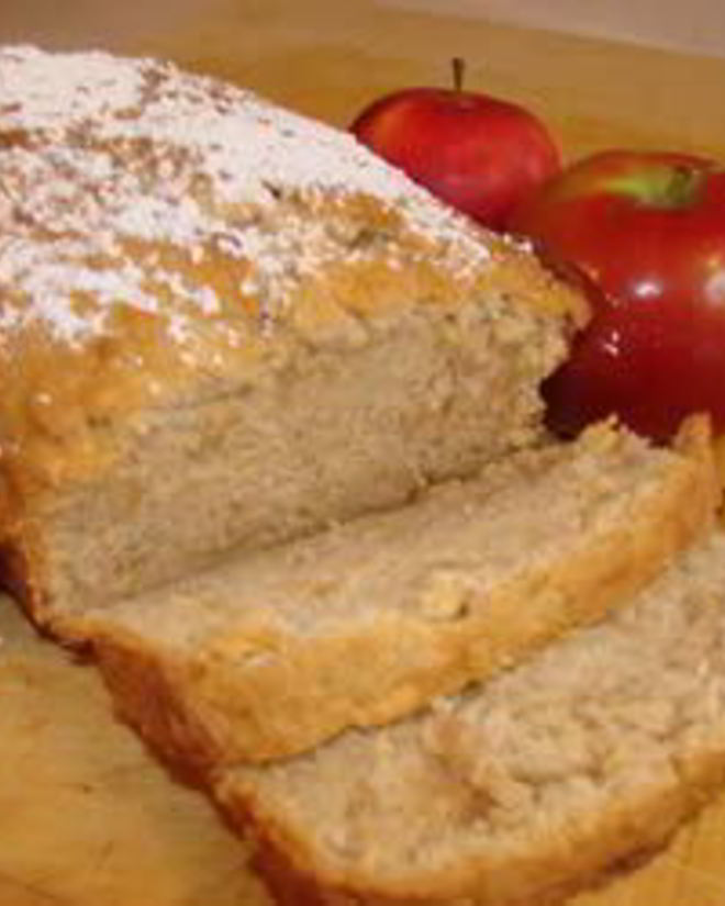 Рецепт кекса с яблоками