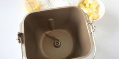 Шаг 1: кекса столичного в хлебопечке