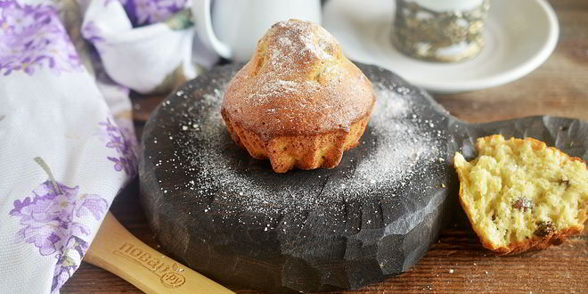 Рецепт кексов с изюмом