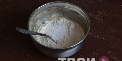 Шаг 2: кексов с ореховой крошкой