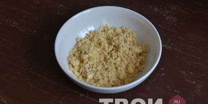 Шаг 4: кексов с ореховой крошкой