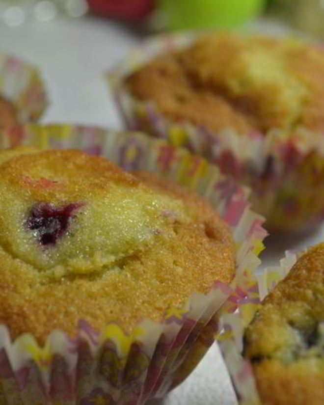 Рецепт кексов со смородиной