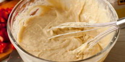 Шаг 2: клубнично-бананового кекс