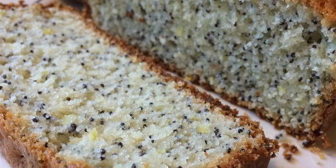 Рецепт лимонного кекса с макома