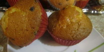 Шаг 3: лимонных кексов с шоколадом