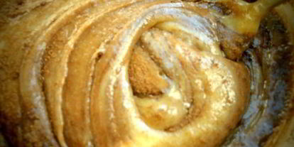 Шаг 11: орехова-шоколадного кекс с цукатами из сметанного яблока