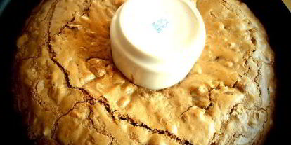 Шаг 17: орехова-шоколадного кекс с цукатами из сметанного яблока