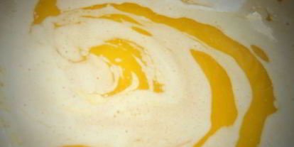 Шаг 6: орехова-шоколадного кекс с цукатами из сметанного яблока