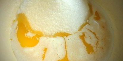 Шаг 7: орехова-шоколадного кекс с цукатами из сметанного яблока