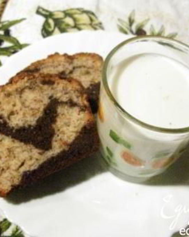 Рецепт орехова-шоколадного кекс