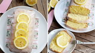 Рецепт Простого лимонного кекса