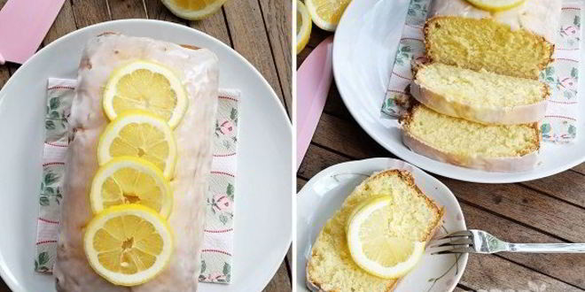 Рецепт простого лимонного кекса