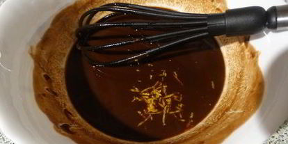 Шаг 5: шоколадного кекса с апельсиновой цедрой и гречкой