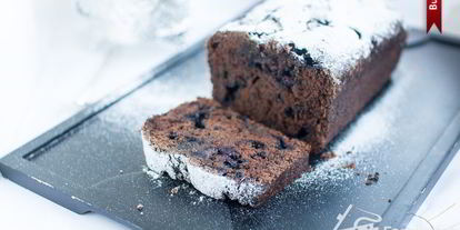 Шаг 2: шоколадного кекса с черникой