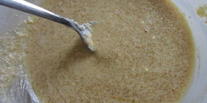 Шаг 1: творожного кекса с шоколадом и орехами