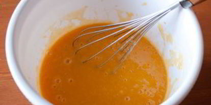 Шаг 1: тыквенно-бананового кекс с орехами