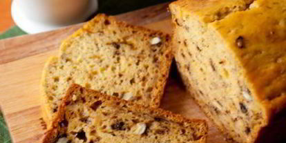 Шаг 4: тыквенно-бананового кекс с орехами