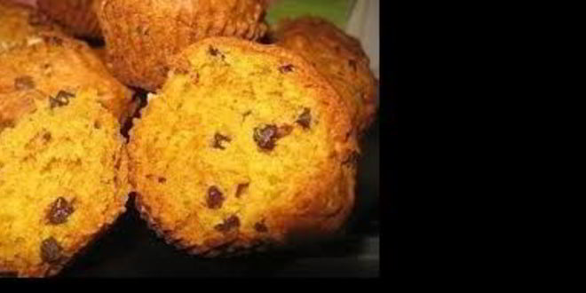 Рецепт тыквенных кексов с медом и изюмом