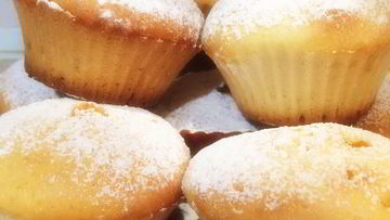 Рецепт Ванильных кексов с карамелью