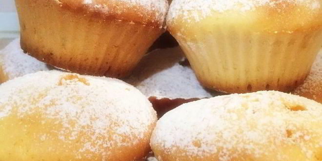 Рецепт Ванильных кексов с карамелью