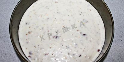 Шаг 10: воздушного кекса на кефире с изюмом