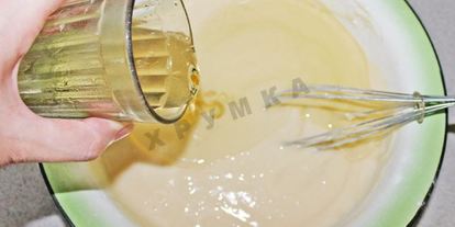 Шаг 3: воздушного кекса на кефире с изюмом