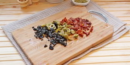 Шаг 3: закусочных кексов с вялеными томатами и оливками