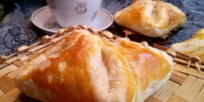 Рецепт хачапури из готового слоеного теста