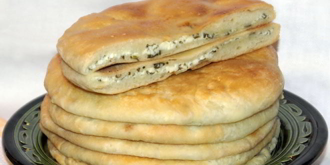 Рецепт хачапури из слоеного теста