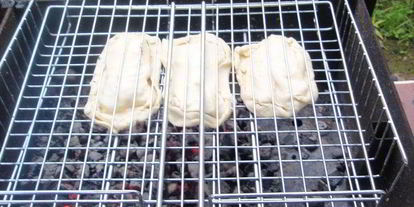 Шаг 4: хачапури на мангале