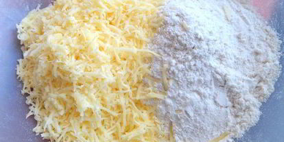 Шаг 2: хачапури на молоке