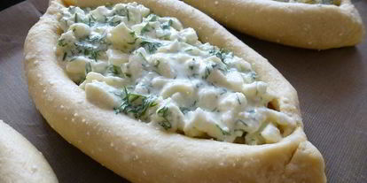 Шаг 7: хачапури на творожном тесте