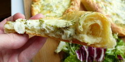 Шаг 8: хачапури на творожном тесте