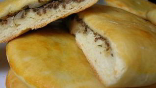 Рецепт Хачапури с мясом в духовке